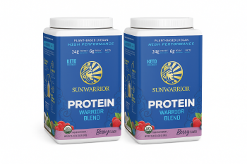 SunWarrior Warrior Blend 750g Pulver Dose x 2