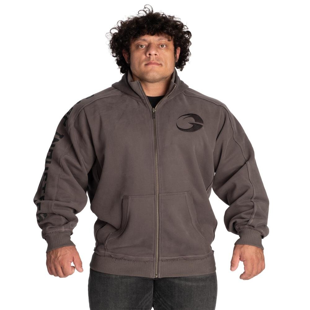 GASP Pro GASP Hood – Kapuzenpullover Grau für Bodybuilder, 199,90