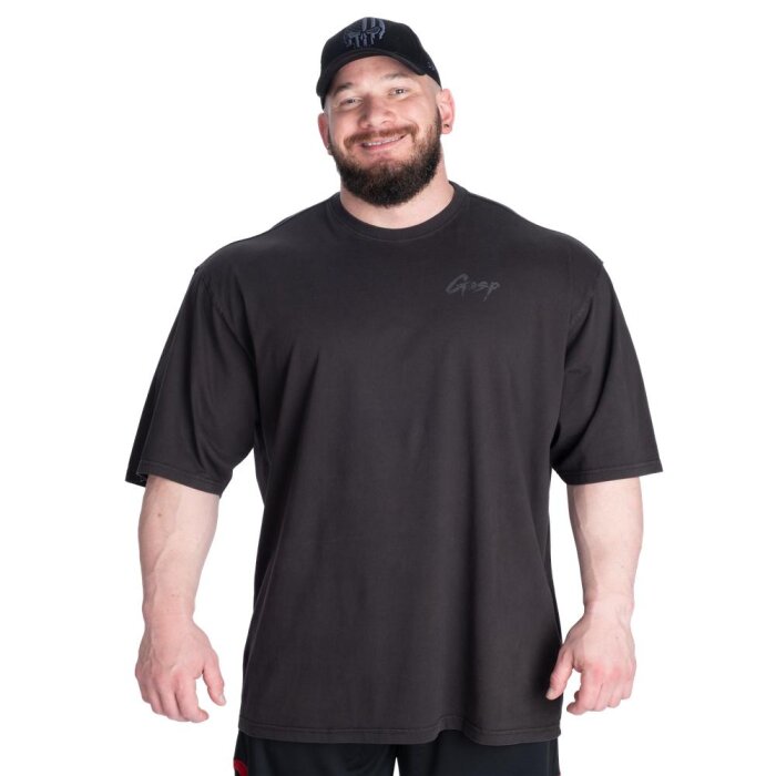 GASP Washed Iron Tee Washed Black
