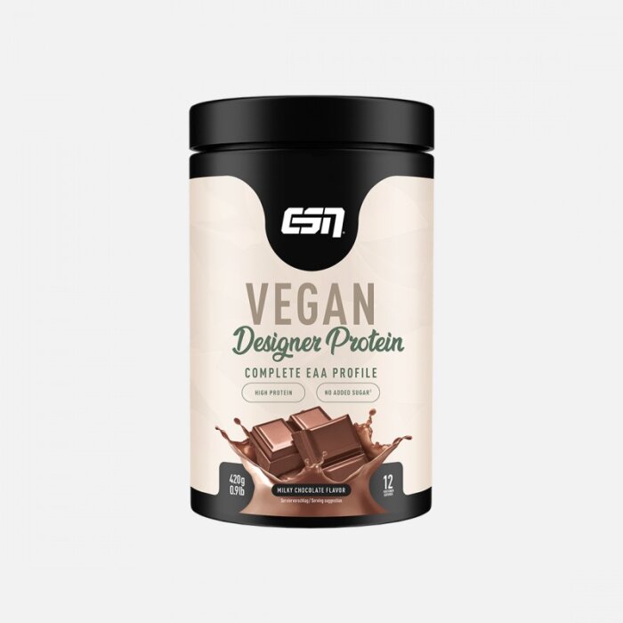 ESN Vegan Designer Protein 420g Dose MHD