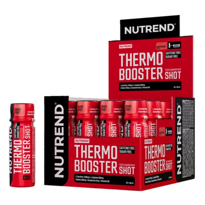 Nutrend Thermo Booster Shot 20 x 60ml Ampulle Grapefruit Grapefruit