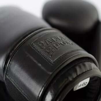 Paffen Sport "Black Logo" Boxhandschuhe für das Sparring 12OZ