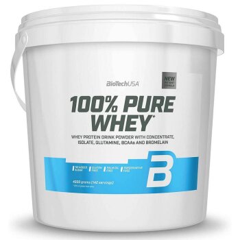 Biotech USA 100% Pure Whey 4kg 4000g Eimer Schoko