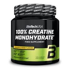 Biotech 100% Creatine Monohydrate 300g Neon Citrus