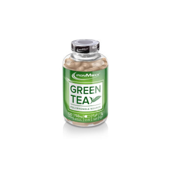 (MHD 02/25) Ironmaxx Green Tea 130 Kapseln Grüntee Dose