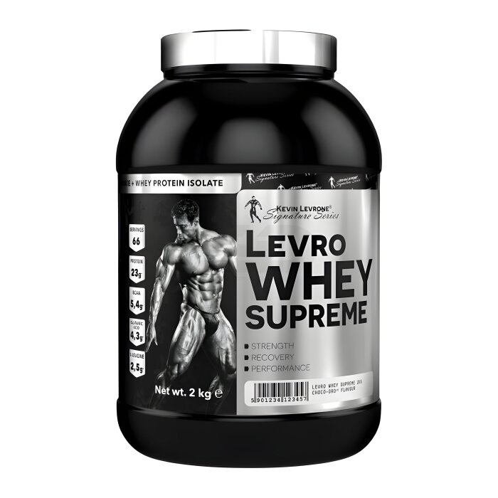 Kevin Levrone Protein Deluxe Riegel Kokosnuss-Karamell 12 x 48 g Riegel Coconut Caramel Flavour