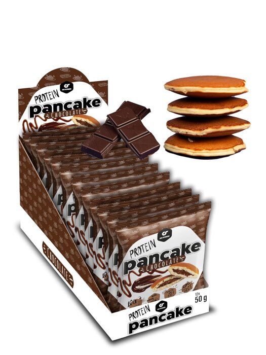 Go Fitness Protein Pancake 12 x 55g Kiste Double Chocolate