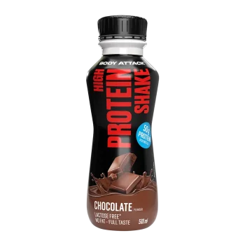Body Attack High Protein Shake 500ml Schoko