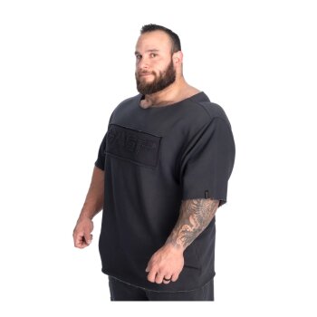 GASP Raw Iron Tee Washed Pump Cover Black
