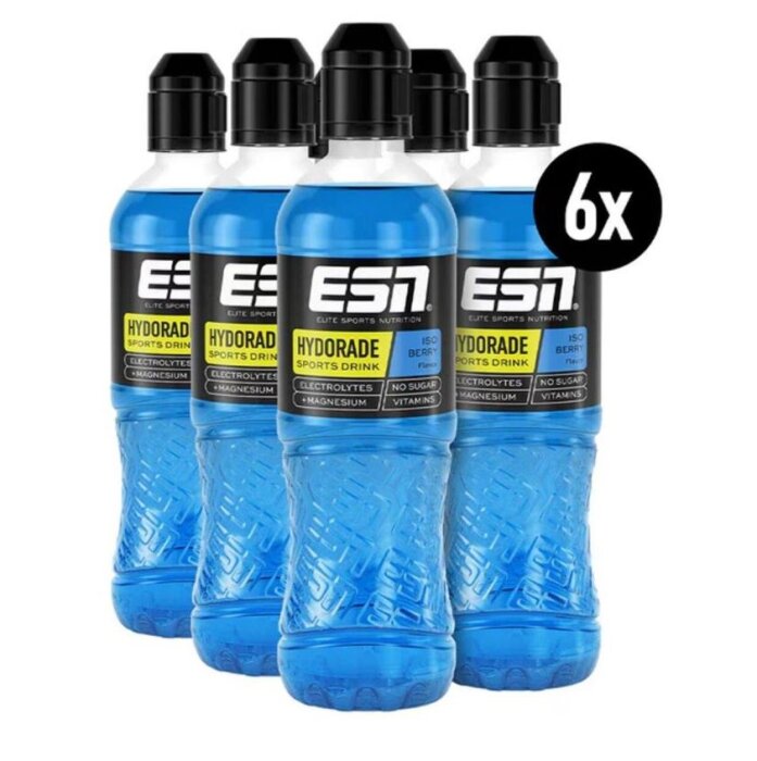 ESN HydroCharge Sports Drink 6 x 500ml Flasche