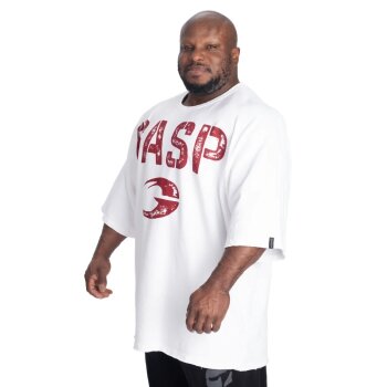 GASP Heavyweight Iron Tee Oversized Herren Shirt White Red