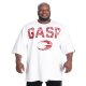 GASP Heavyweight Iron Tee Oversized Herren Shirt White Red L