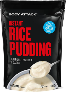 Body Attack Instant Rice Pudding Natural 3kg