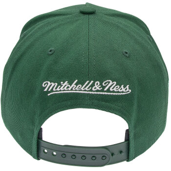Mitchell & Ness NBA Green Orange Pro Crown Snapback Cap