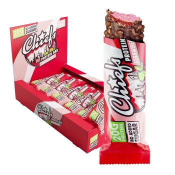 Chiefs Protein Bar 12 x 55g Riegel MHD