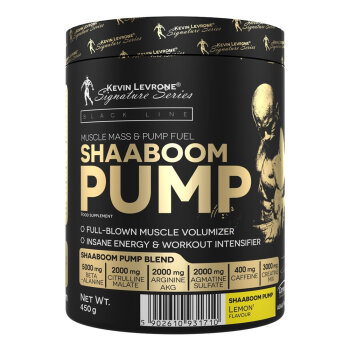 Kevin Levrone Shaaboom Pump 450g Pulver Dose MHD