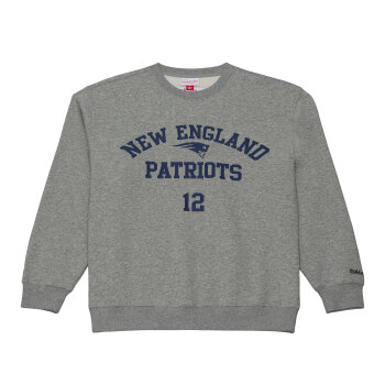 Mitchell & Ness NFL Training Sweatshirt New England Patriots 2001 Tom Brady