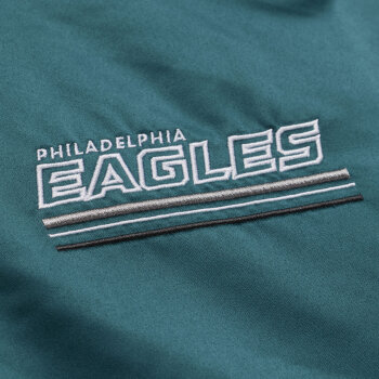 Mitchell & Ness NFL Triple Check Heavyweight Satin Jacket Bufallo Bills Philadelphia Eagles