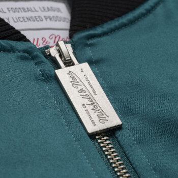 Mitchell & Ness NFL Triple Check Heavyweight Satin Jacket Bufallo Bills Philadelphia Eagles