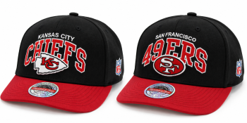 Mitchell & Ness NFL Team Arch Classic Red Snapback Cap