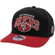 Mitchell & Ness NFL Team Arch Classic Red Snapback Cap