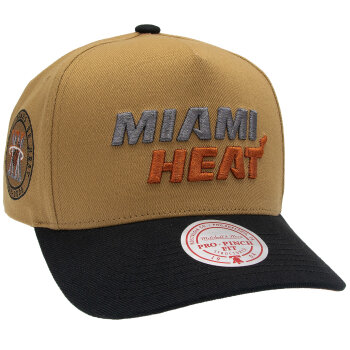 Mitchell & Ness NBA Chrome Stitch Pro Pinch Snapback Cap