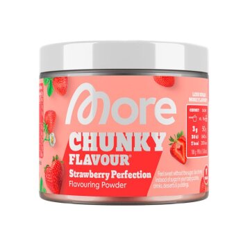 More Nutrition Chunky Flavor 90g Pulver Dose MHD