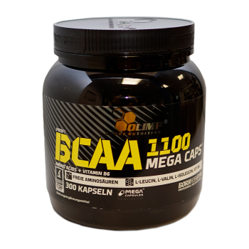 Olimp BCAA 1100 Mega Caps 300 Kapseln  1290mg Dose