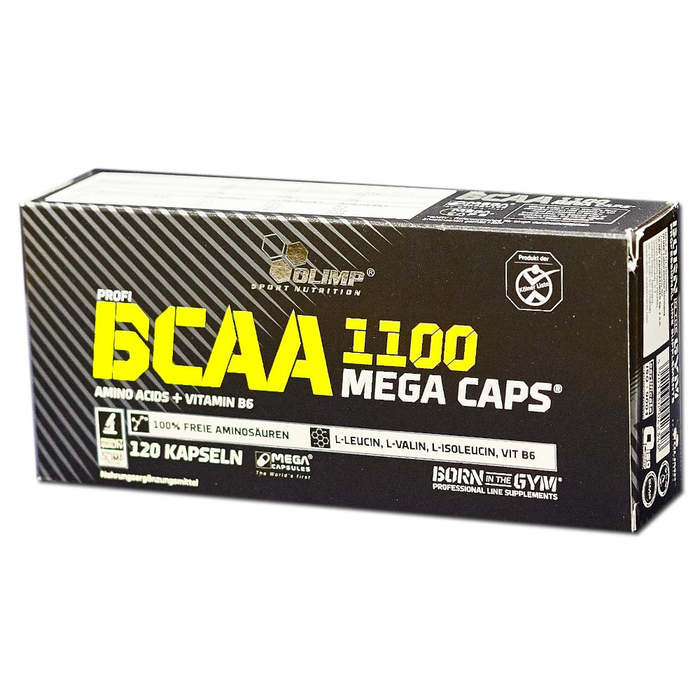 Olimp BCAA 1100 Mega Caps 120 Kapseln á 1290mg