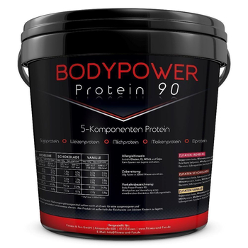 Body Power Protein 90 5kg Eimer