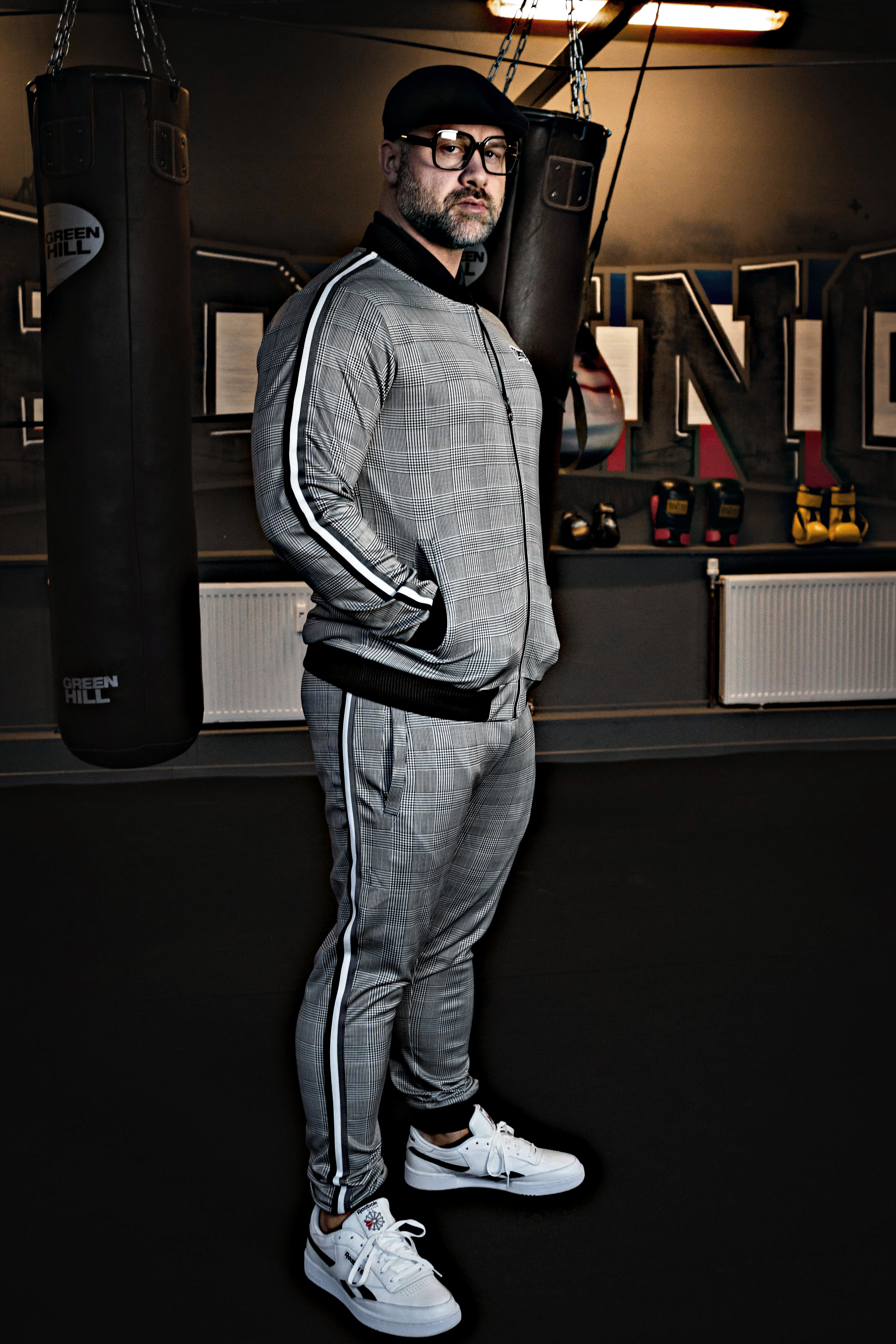 Lonsdale Burmarsh "The Gentlemen" Herren Trainingsanzug Boxen Boxing Sport Fit 